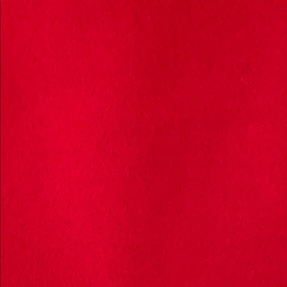 Girl’s Red Rosette Sleeve Dress - Picture 7 of 7